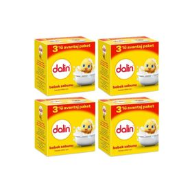 Dalin 4x100 gr 3'lü Avantaj Paket Bebek Sabunu
