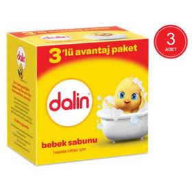 Dalin 4x100 gr 3'lü Avantaj Paket Bebek Sabunu
