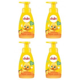 Dalin 4x200 ml Adet Mango ve Portakal Kokulu Köpük Sabun