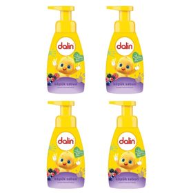 Dalin 4x200 ml Orman Meyveli Köpük Sabun