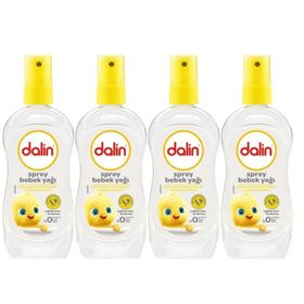 Dalin 4x200 ml Sprey Bebek Yağı