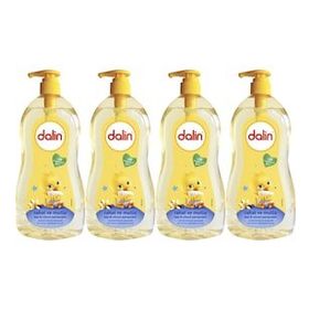Dalin 4x400 ml Rahatlatıcı Vanilya Kokulu Saç ve Vücut Şampuanı