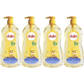 Dalin 4x400 ml Rahatlatıcı Vanilya Kokulu Saç ve Vücut Şampuanı