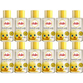 Dalin 50 ml 12 Adet Klasik Mini Bebek Yağı
