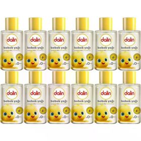 Dalin 50 ml 12 Adet Klasik Mini Bebek Yağı