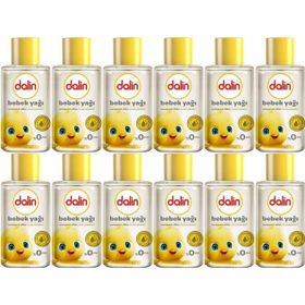 Dalin 50 ml 12 Adet Klasik Mini Bebek Yağı