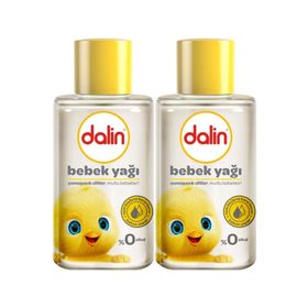 Dalin 50 ml 2 Adet Klasik Mini Bebek Yağı
