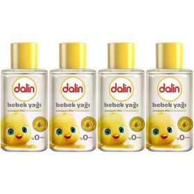 Dalin 50 ml 4 Adet Klasik Mini Bebek Yağı
