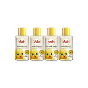 Dalin 50 ml 4 Adet Klasik Mini Bebek Yağı