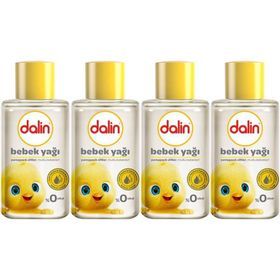 Dalin 50 ml 4 Adet Klasik Mini Bebek Yağı