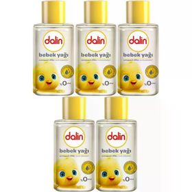 Dalin 50 ml 5 Adet Klasik Mini Bebek Yağı