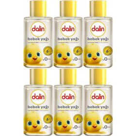 Dalin 50 ml 6 Adet Klasik Mini Bebek Yağı