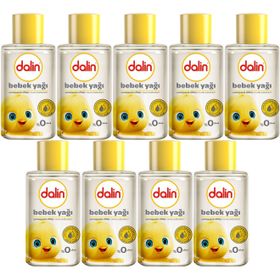 Dalin 50 ml 9 Adet Klasik Mini Bebek Yağı