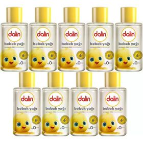 Dalin 50 ml 9 Adet Klasik Mini Bebek Yağı