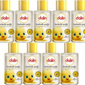 Dalin 50 ml 9 Adet Klasik Mini Bebek Yağı