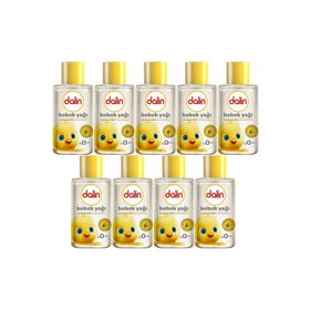 Dalin 50 ml 9 Adet Klasik Mini Bebek Yağı