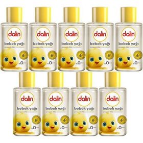 Dalin 50 ml 9 Adet Klasik Mini Bebek Yağı