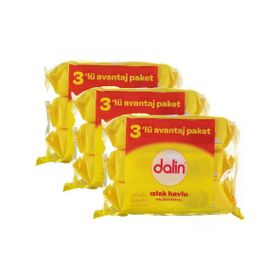 Dalin 56x9 Paket Islak Havlu Mendil