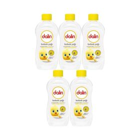 Dalin 5x500 ml Klasik Etkin Nemlendirme Bebek Yağı