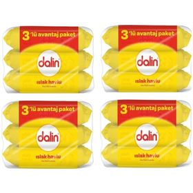 Dalin 672 Yaprak 12'li Set Islak Havlu