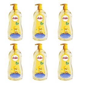 Dalin 6x400 ml Unisex Bebek Saç ve Vücut Şampuanı