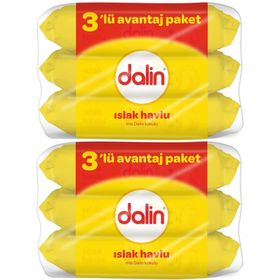 Dalin 6x56'lı Islak Havlu Mendil
