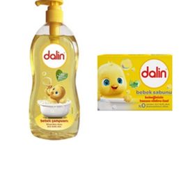 Dalin 700 ml Klasik Bebek Şampuanı ve 100 gr Bebek Sabunun
