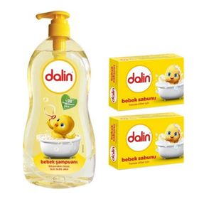 Dalin 700 ml Klasik Bebek Şampuanı ve 2x100gr Dalin Klasik Bebek Sabunu