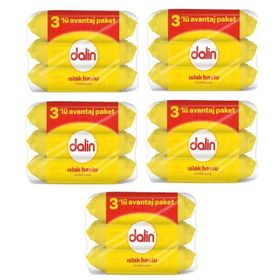 Dalin 840 Yaprak 15'li Set Islak Havlu