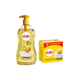 Dalin 900 ml Bebek Şampuanı + 3x100 gr Bebek Sabunu