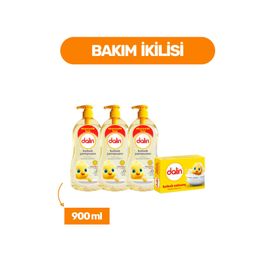 Dalin 900 ml Bebek Şampuanı + 3x100 gr Bebek Sabunu