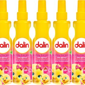 Dalin Badem Özlü 5x200 ml Kolay Saç Tarama Spreyi