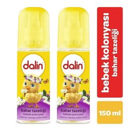 Dalin Bahar Tazeliği 2x150 ml Sprey Bebek Kolonyası
