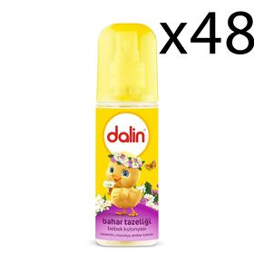 Dalin Bahar Tazeliği 48x150 ml Bebek Kolonyası