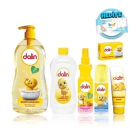 Dalin Bebek Bakım Avantaj Seti + Uni Baby 6 lı Islak Mendil