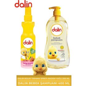 Dalin Bebek Şampuanı 400 ml + Dalin 200 ml Kolay Tarama Spreyi