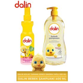 Dalin Bebek Şampuanı 400 ml + Dalin 200 ml Kolay Tarama Spreyi