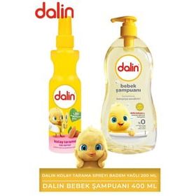Dalin Bebek Şampuanı 400 ml + Dalin 200 ml Kolay Tarama Spreyi