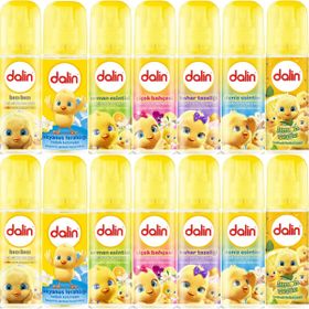 Dalin Bıcı Bıcı Kokusu Okyanus Orman Deniz Çiçek Bahar Limon 14'lü 150 ml Bebek Kolonyası