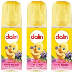 Dalin Çiçek Bahçesi 3x150 ml Bebek Kolonyası
