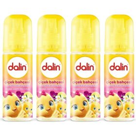 Dalin Çiçek Bahçesi 4x150 ml Bebek Kolonyası