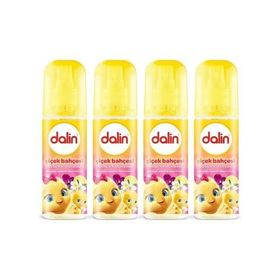 Dalin Çiçek Bahçesi 4x150 ml Bebek Kolonyası