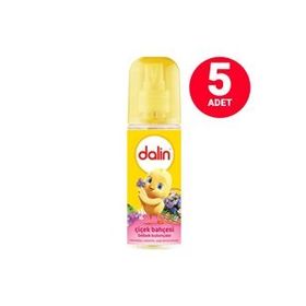 Dalin Çiçek Bahçesi 5 x 150 ml Bebek Kolonyası