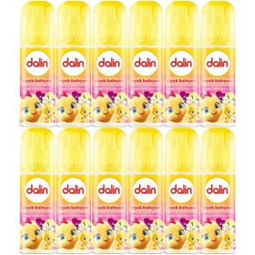 Dalin Çiçek Bahçesi Menekşe Yasemin Limon Kokulu 12'li 150 ml Bebek Kolonyası