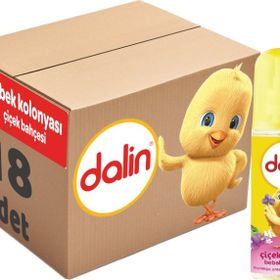 Dalin Çiçek Bahçesi Menekşe Yasemin Limon Kokulu 18'li 150 ml Bebek Kolonyası