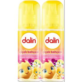 Dalin Çiçek Bahçesi Menekşe Yasemin Limon Kokulu 2'li 150 ml Bebek Kolonyası