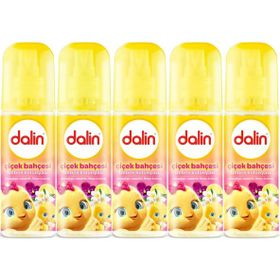 Dalin Çiçek Bahçesi Menekşe Yasemin Limon Kokulu 5'li 150 ml Bebek Kolonyası
