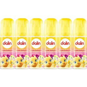 Dalin Çiçek Bahçesi Menekşe Yasemin Limon Kokulu 6'lı 150 ml Bebek Kolonyası