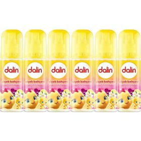 Dalin Çiçek Bahçesi Menekşe Yasemin Limon Kokulu 6'lı 150 ml Bebek Kolonyası