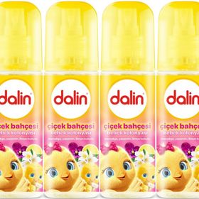 Dalin Çiçek Bahçesi Menekşe Yasemin Limon Kokulu 6'lı 150 ml Bebek Kolonyası